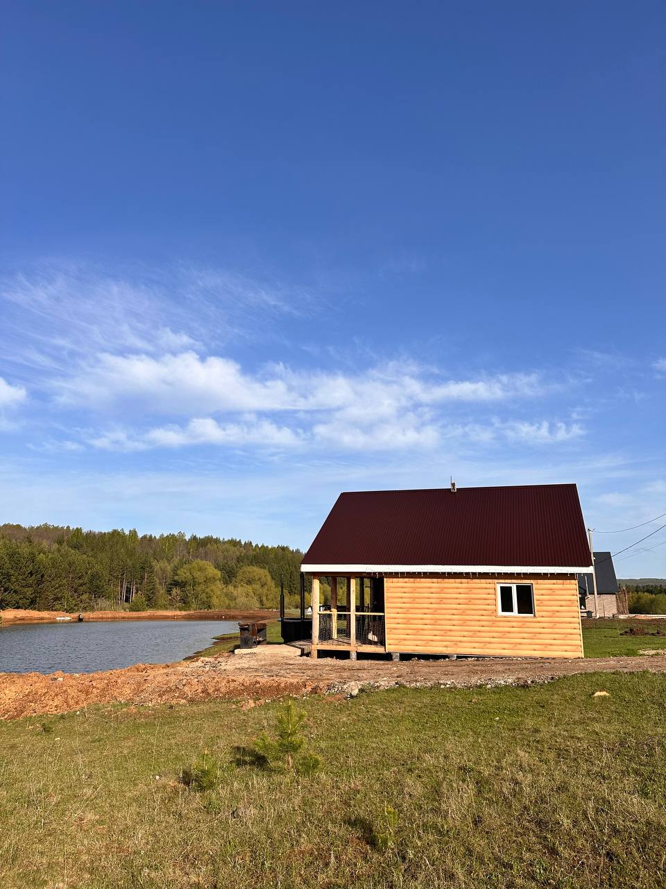 Дом Лесной (баня + чан)